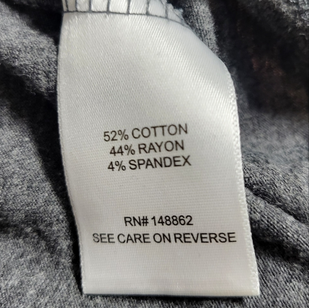 Torrid Womens Super Soft Slub Gray Skull Graphic T-Shirt Size 2 - Picture 5 of 6